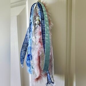 Shabby/Chic Tassel Shades of blue